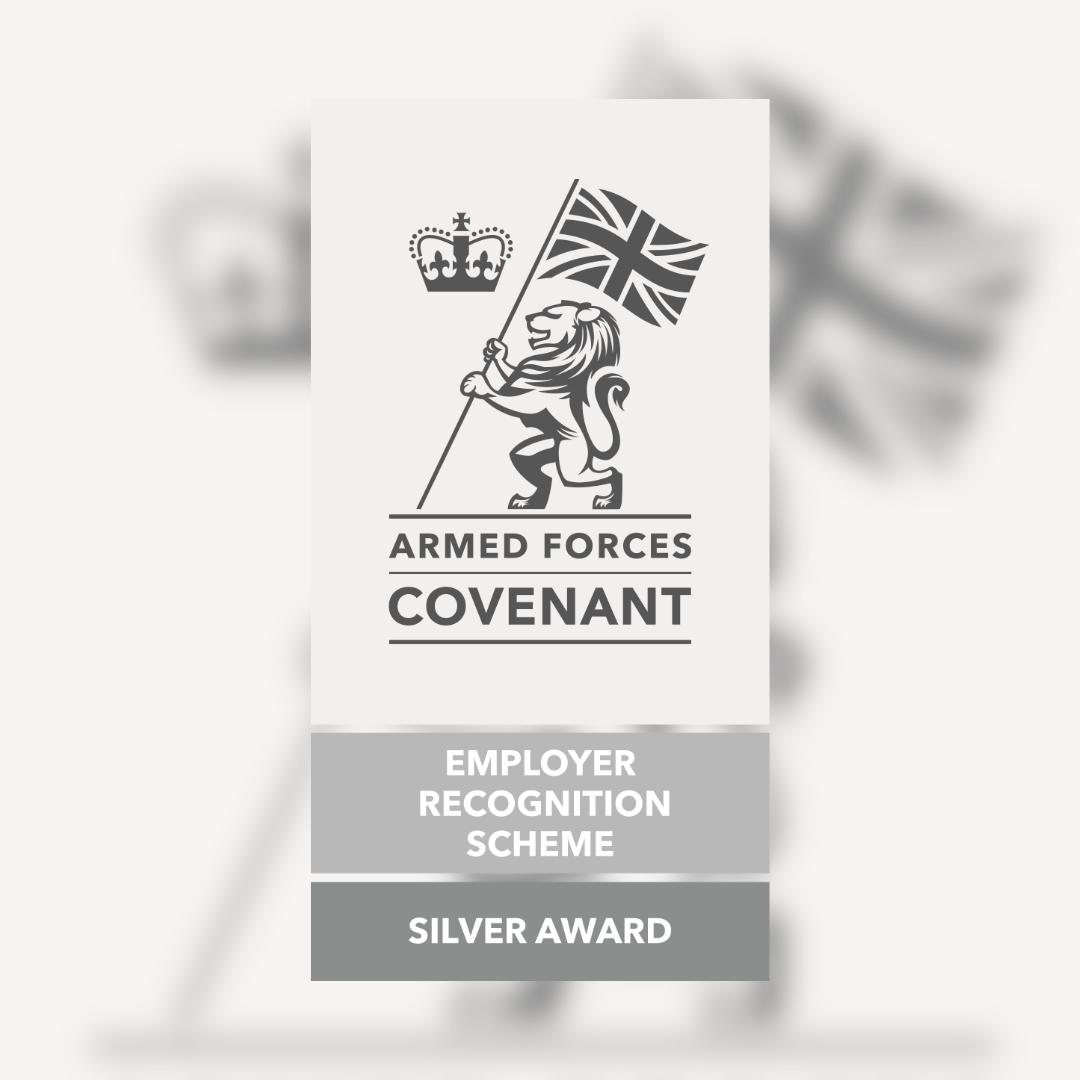 Armed Forces Covenant - Silver Award!