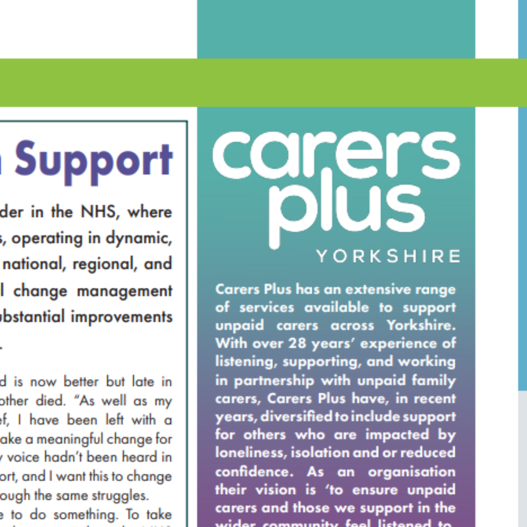 Making Care Matter by ICG